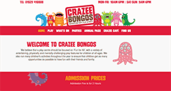 Desktop Screenshot of crazeebongos.com
